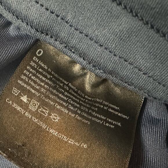 Lululemon Softstreme High-Rise Pant Blue True Navy Straight Size 0 Extra Small - Picture 5 of 6